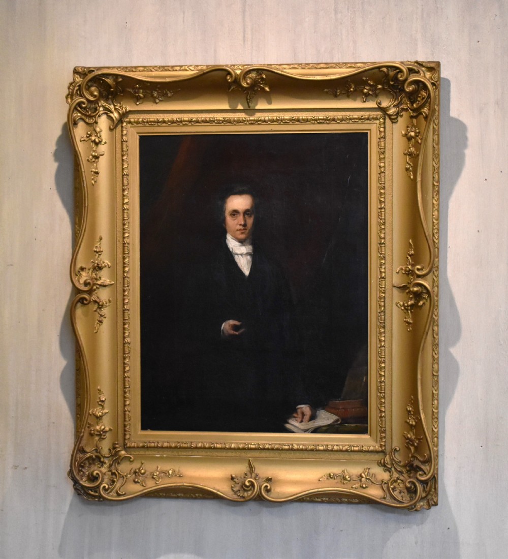 Fine Regency portrait of a gentleman