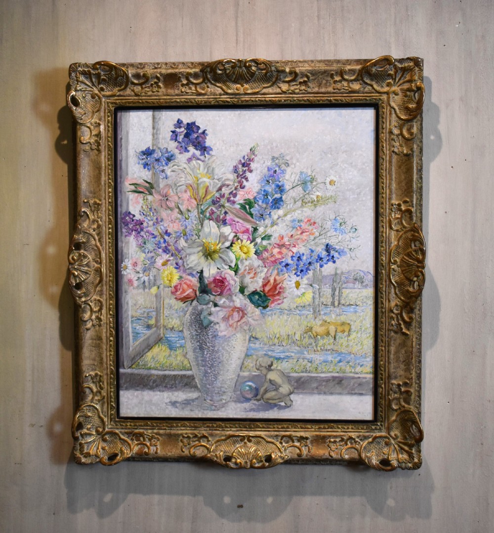 Still life oil painting by Marjorie Moore