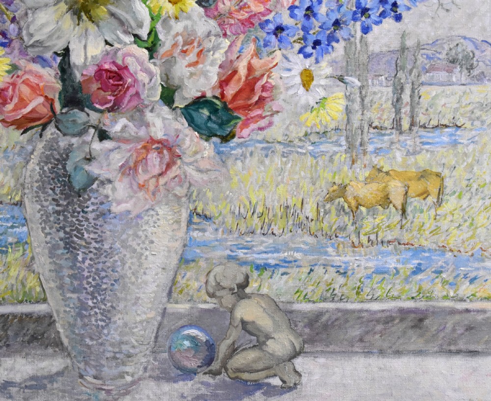 Still life oil painting by Marjorie Moore View VI
