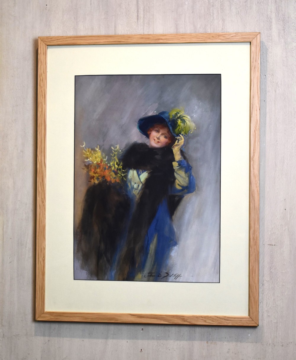 Watercolour by John E Sutcliffe 1876-1923