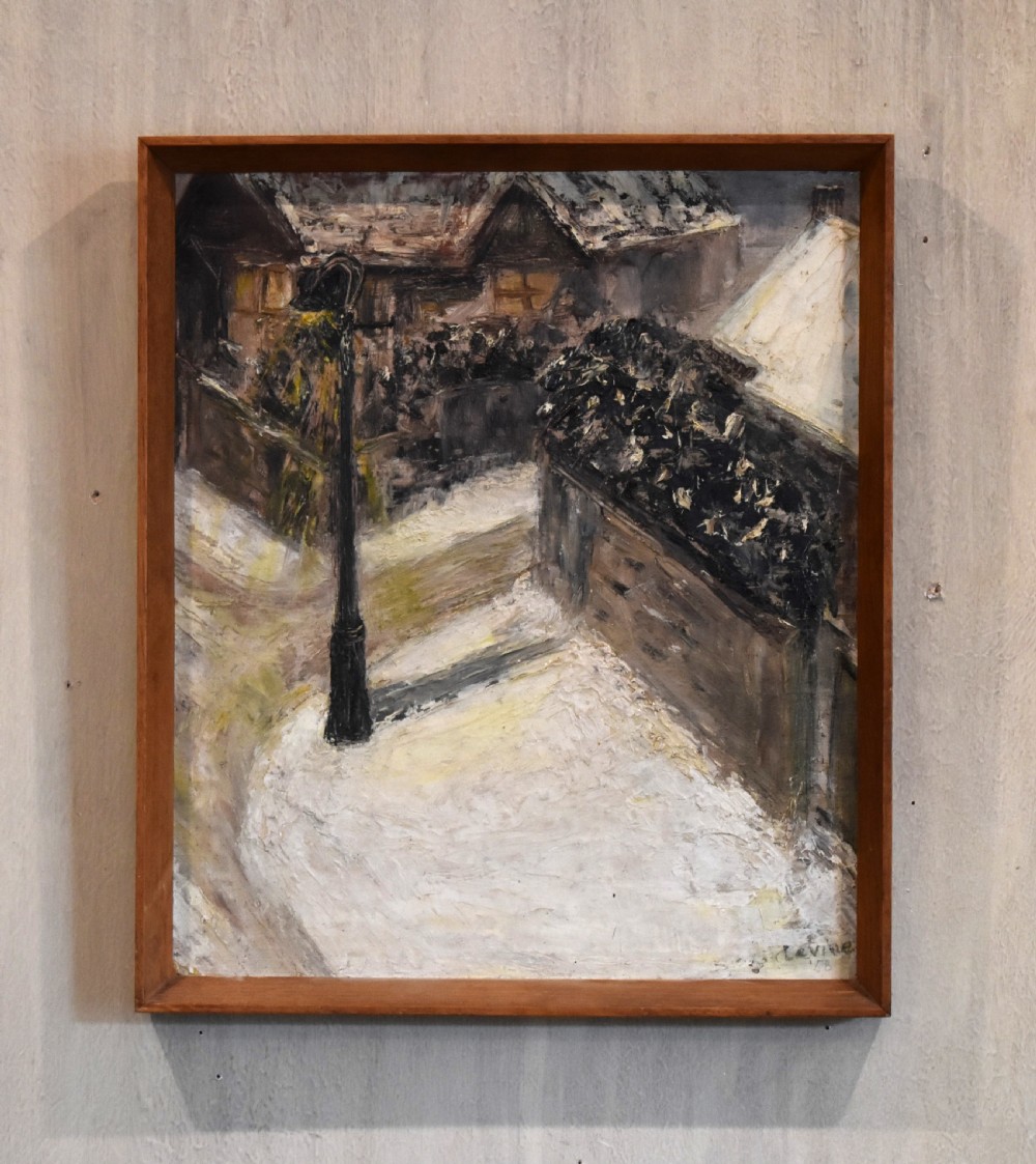 Lamplight oil painting by Sylvia Levine View III