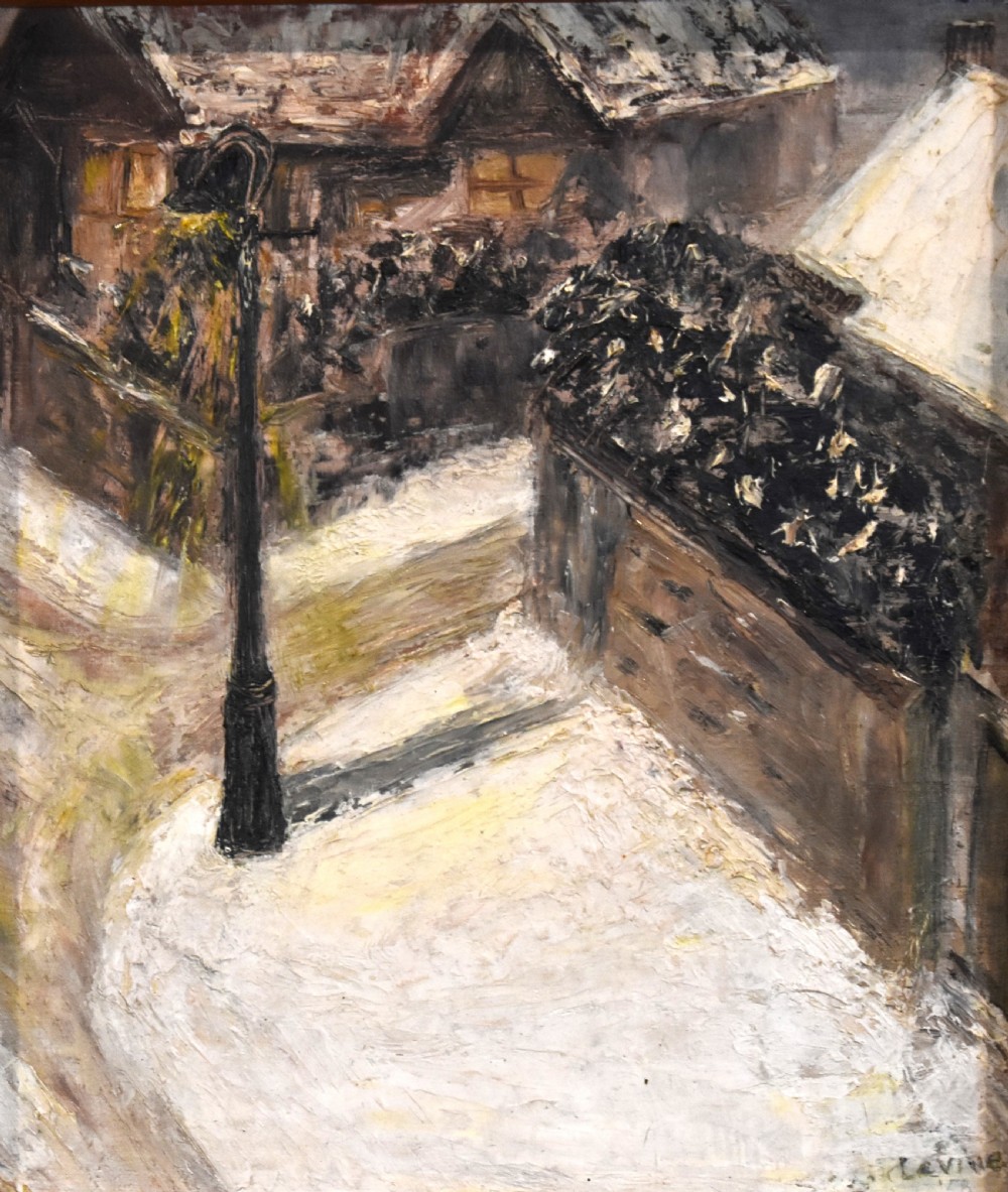 Lamplight oil painting by Sylvia Levine View V