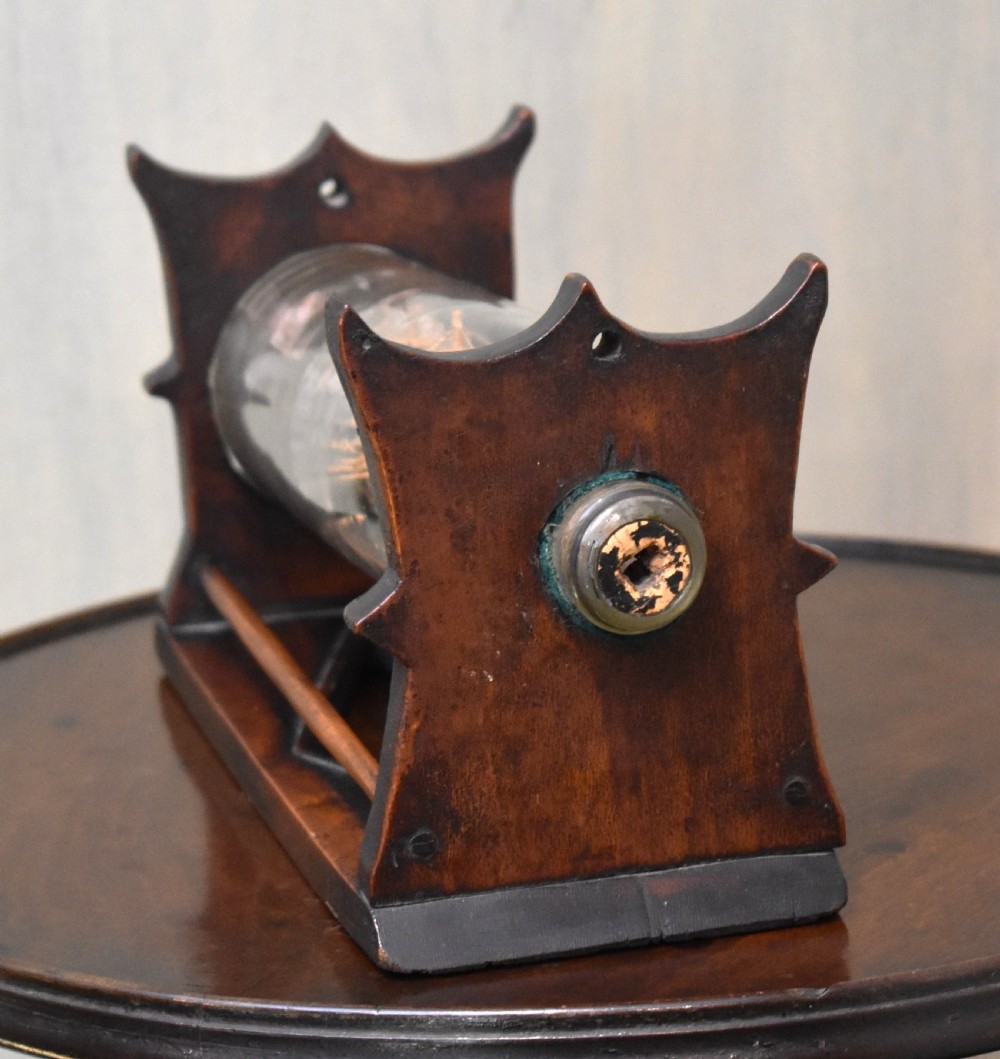 Ship in a bottle on stand View V