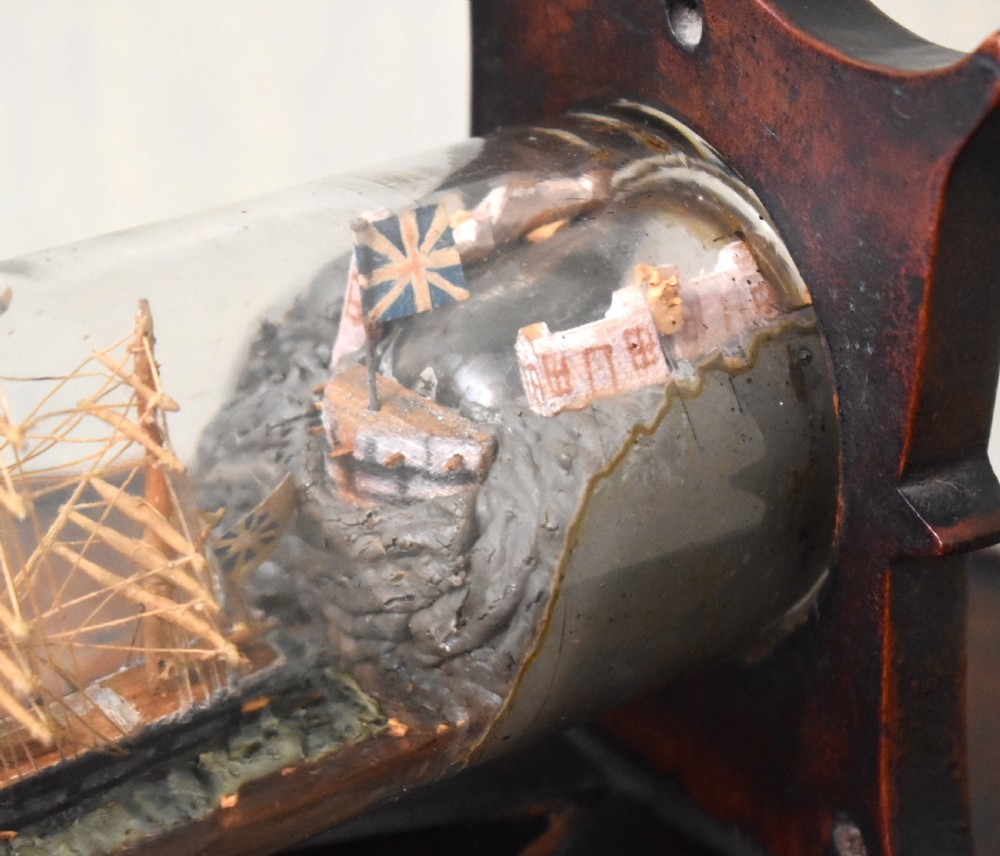 Ship in a bottle on stand View VII