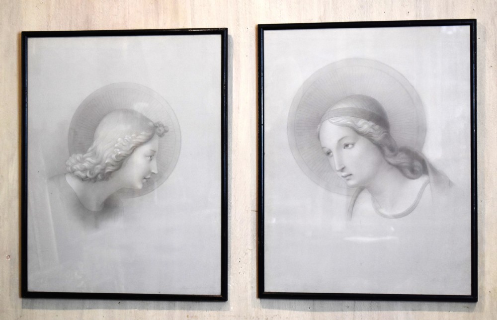 Pair of drawings after Raphael View V