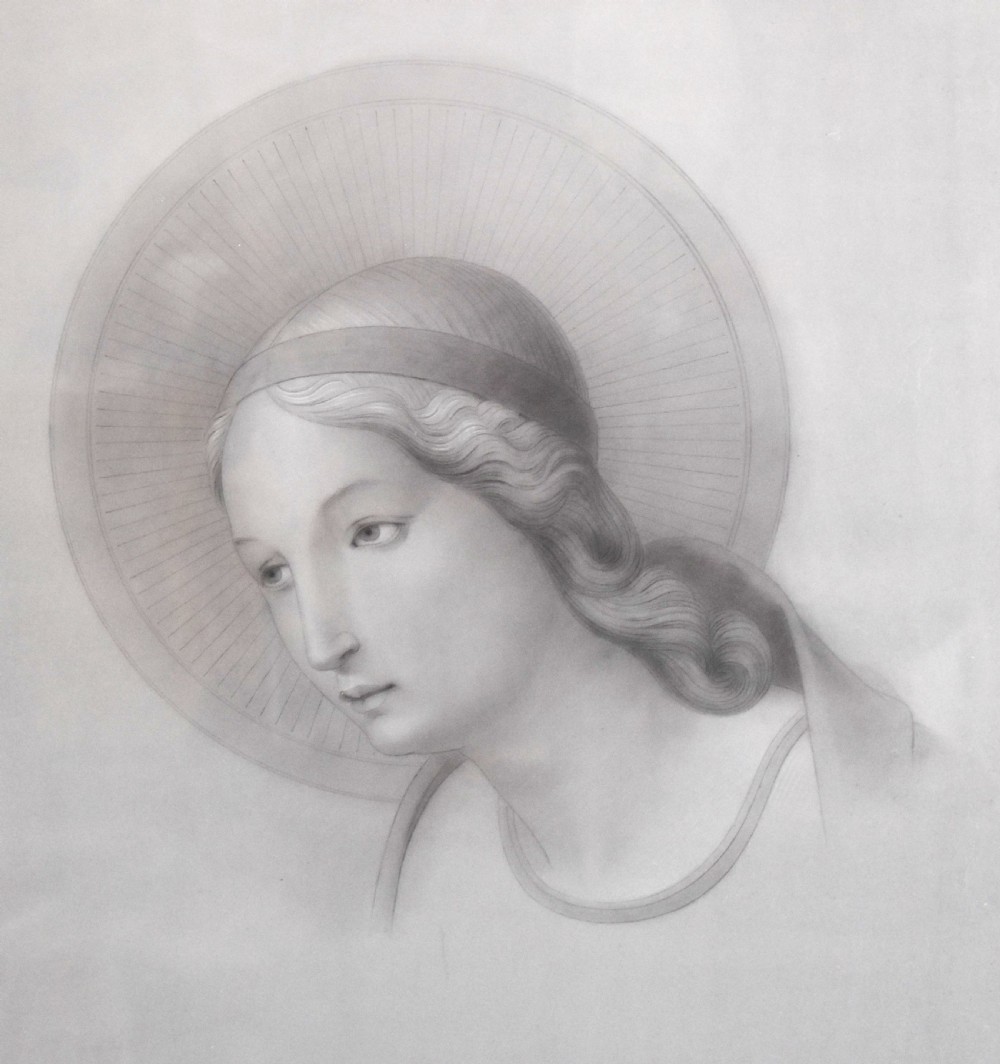 Pair of drawings after Raphael View VII