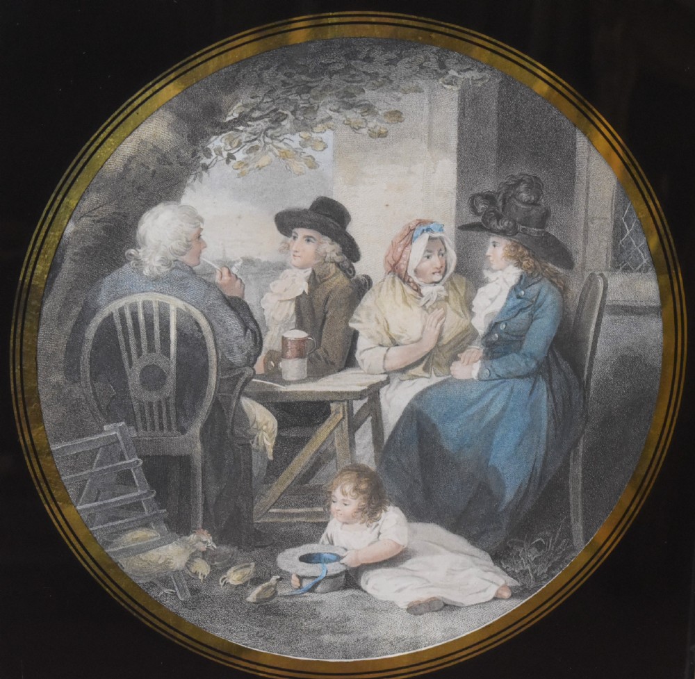 Fine pair of prints after George Morland View VII