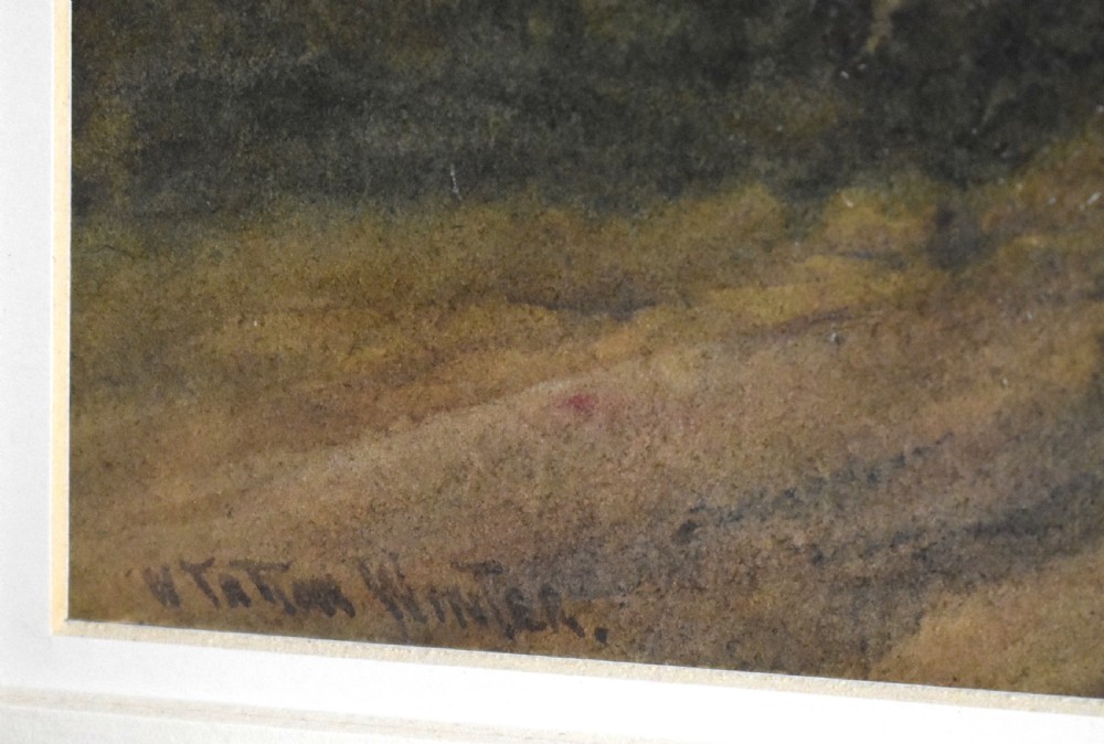 Returning to the fold, watercolour by W. Tatton Winter View V