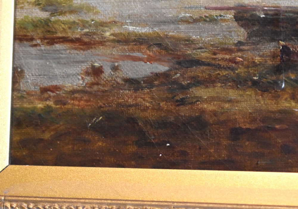 A sunny afternoon on the Exe, oil painting by William Williams of Plymouth View V