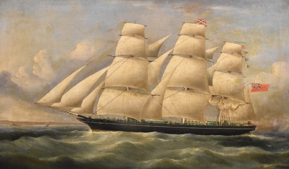 Fine ship oil painting  View VI