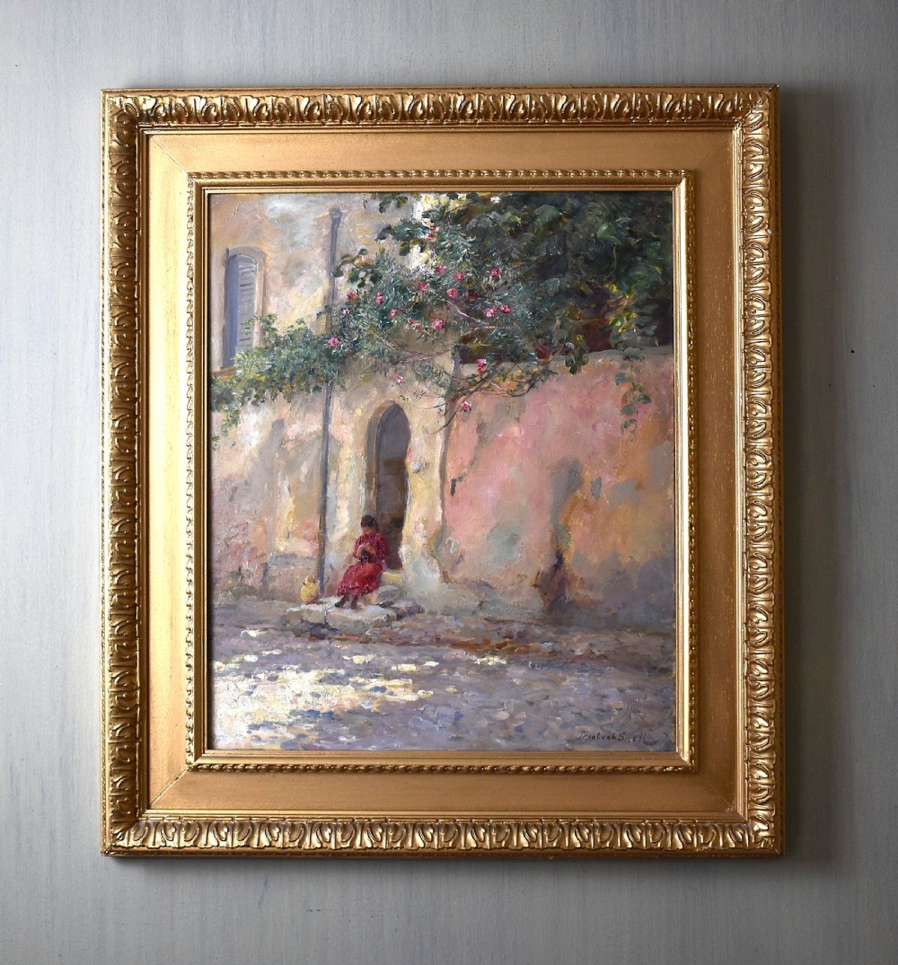 Oil painting by James Herbert Snell RBA ROI 