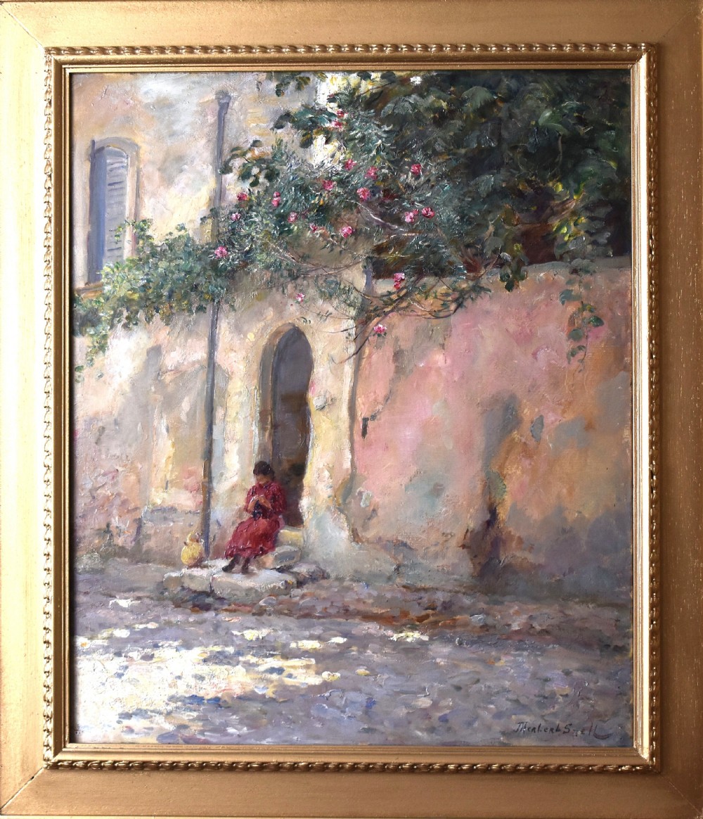 Oil painting by James Herbert Snell RBA ROI  View III