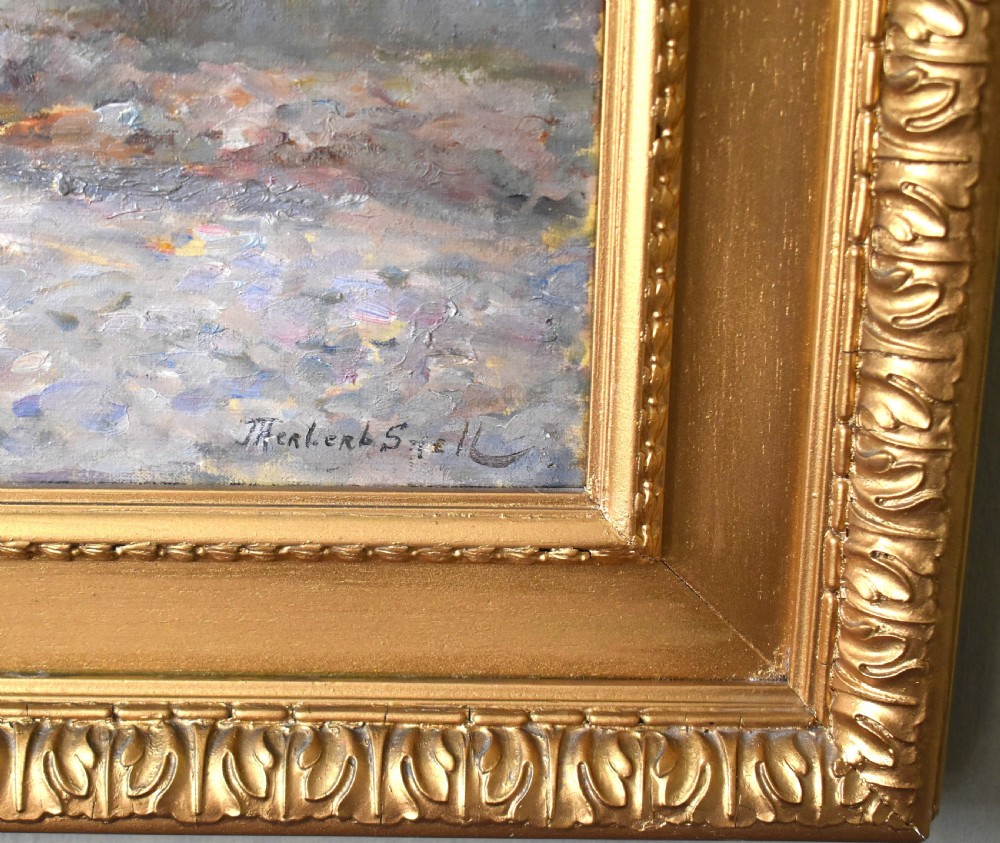 Oil painting by James Herbert Snell RBA ROI  View V