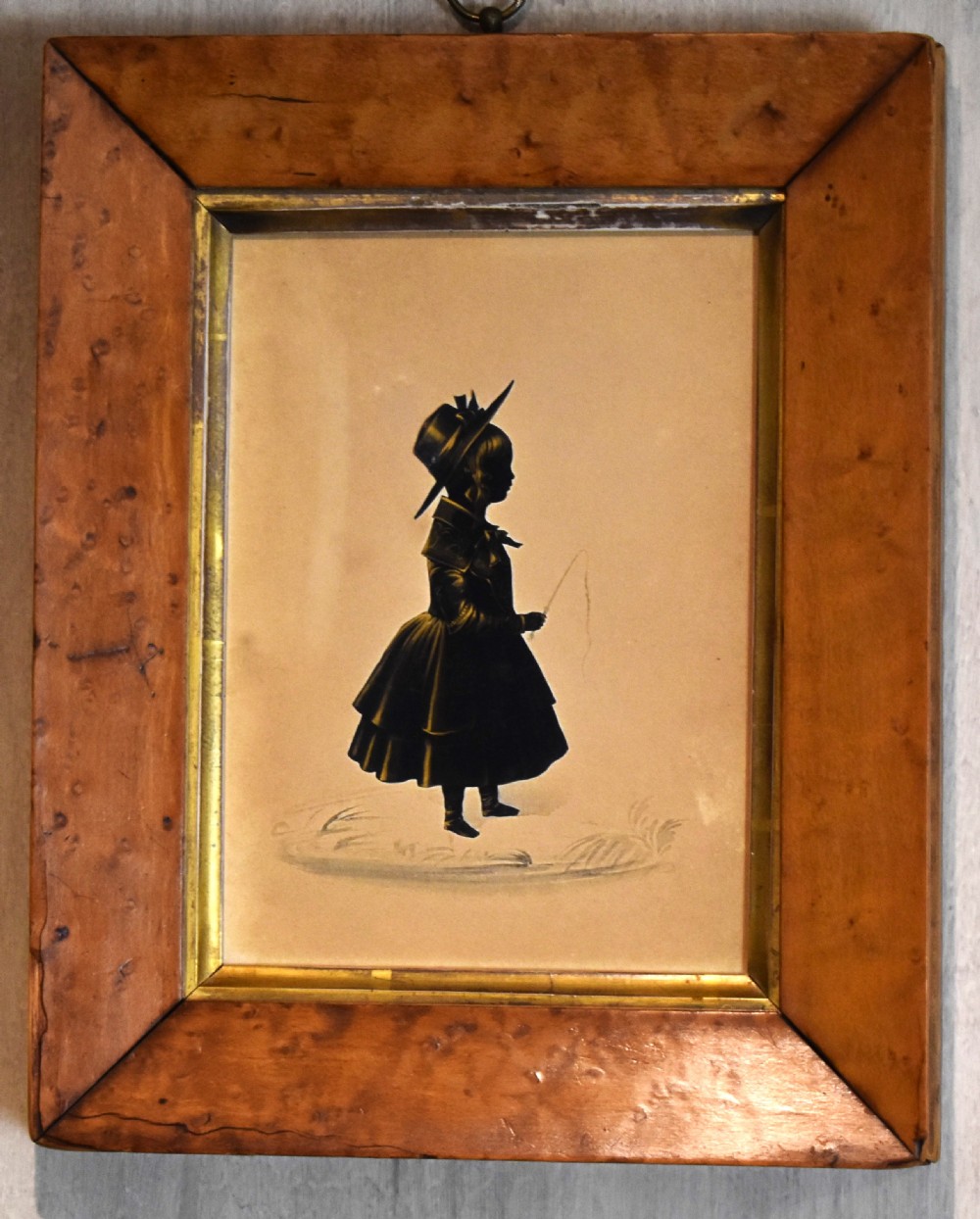 Late Regency Silhouette of a child View II
