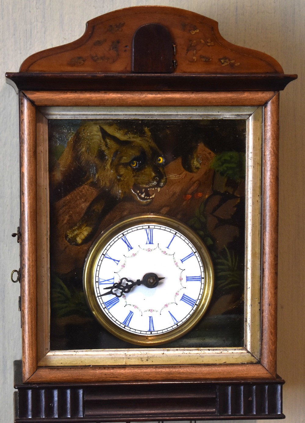 Unusual automaton cuckoo clock View III