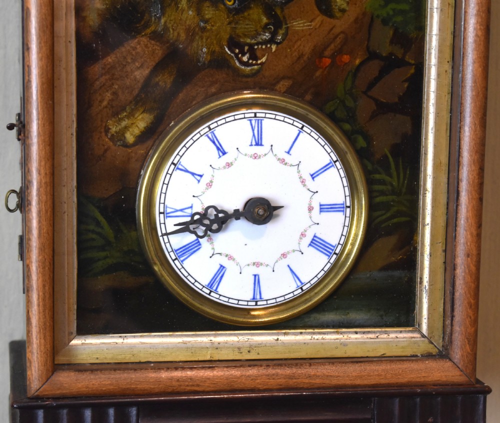 Unusual automaton cuckoo clock View V