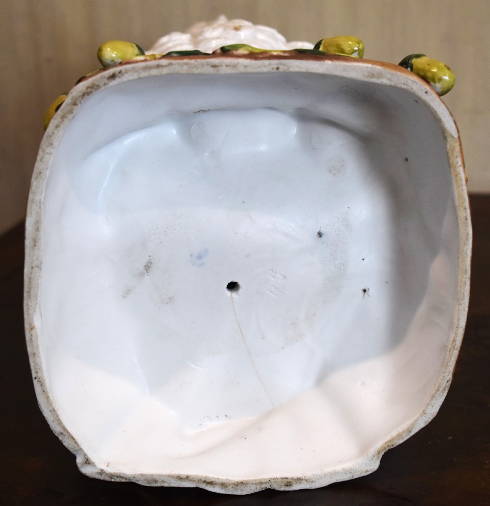 Large Ernst Bohne porcelain owl lamp base View VI