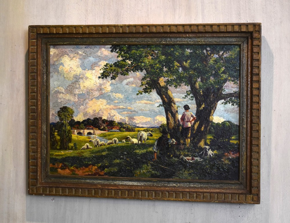 Summer Pastoral oil painting by Eric Belton