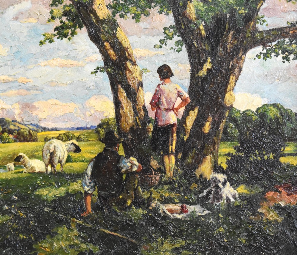 Summer Pastoral oil painting by Eric Belton View VI