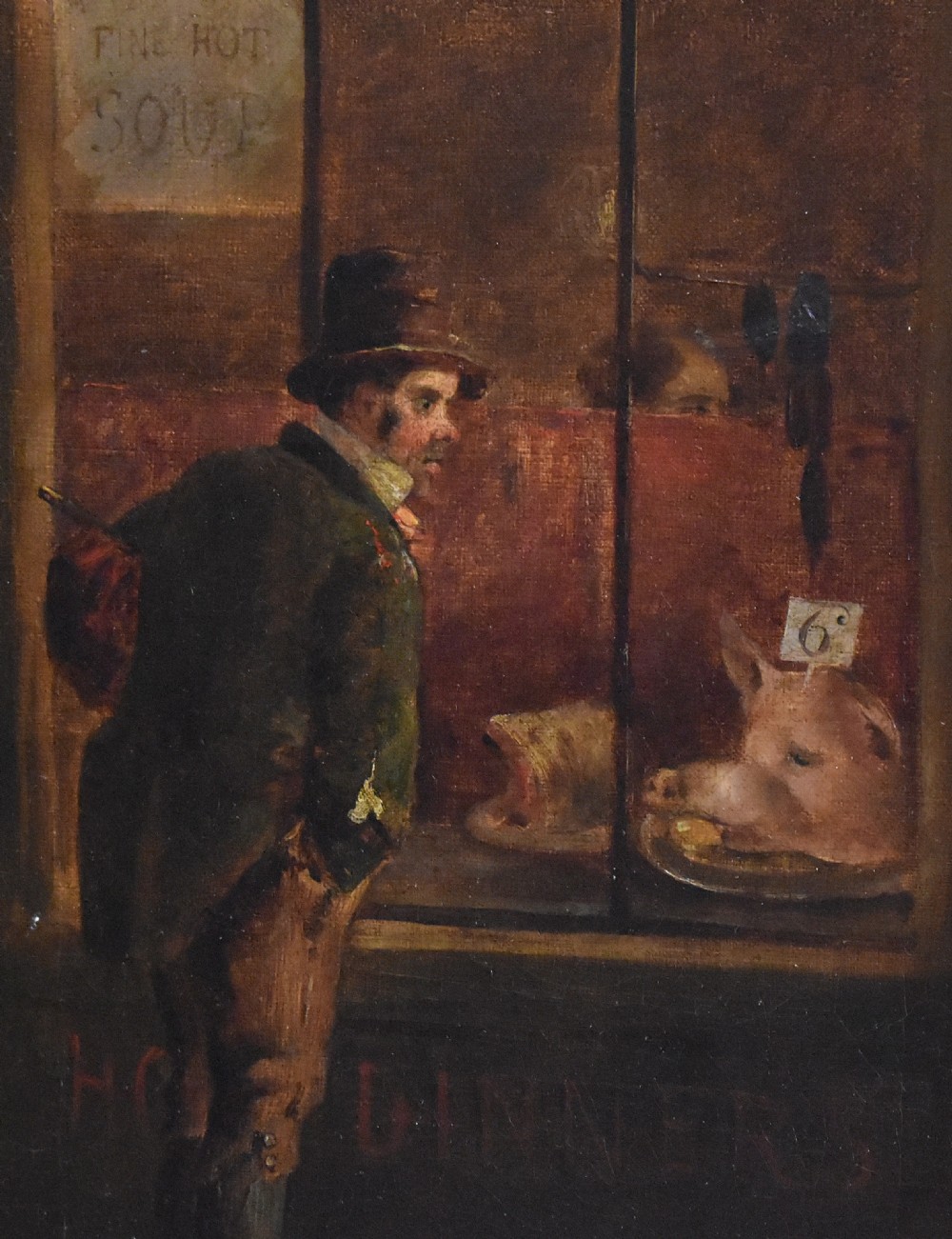 Victorian English school oil painting  View V
