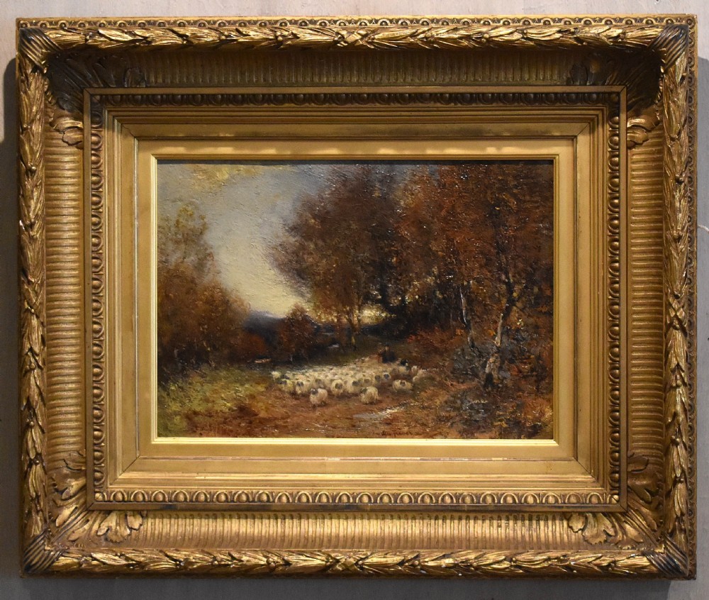 Autumn oil painting by Alexander Coutts Fraser View II