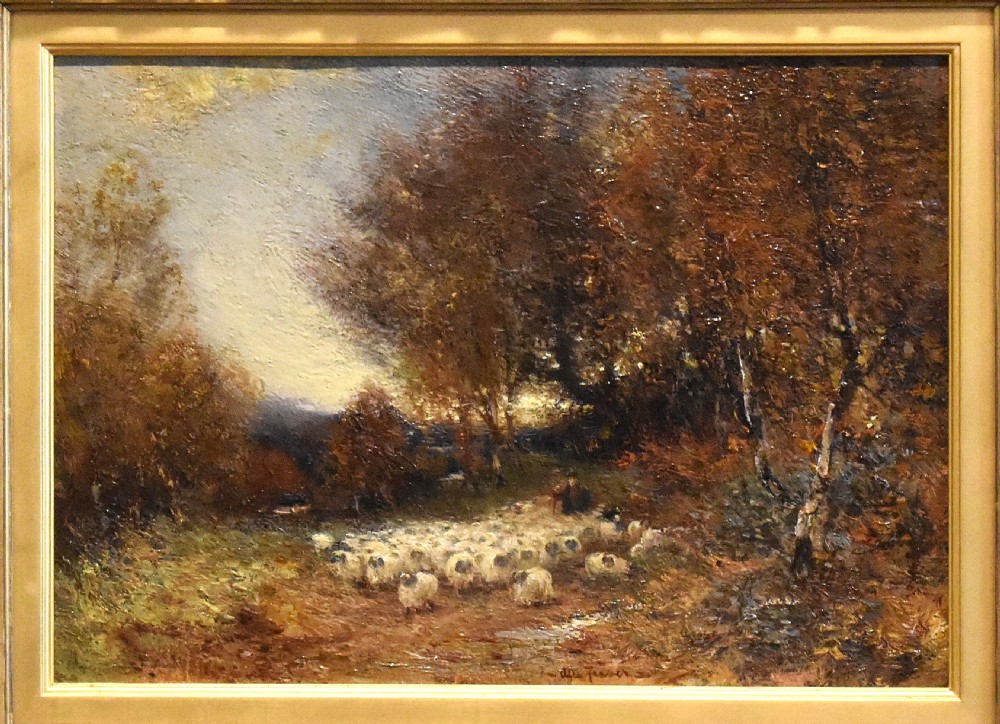 Autumn oil painting by Alexander Coutts Fraser View IV
