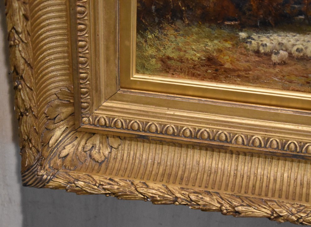 Autumn oil painting by Alexander Coutts Fraser View VII