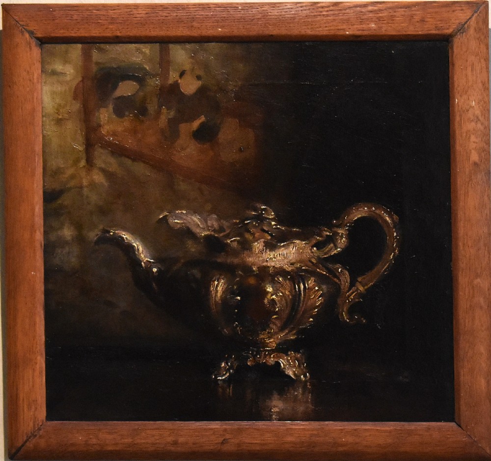 Still life oil painting by William Charles Penn 1877-1968 View III