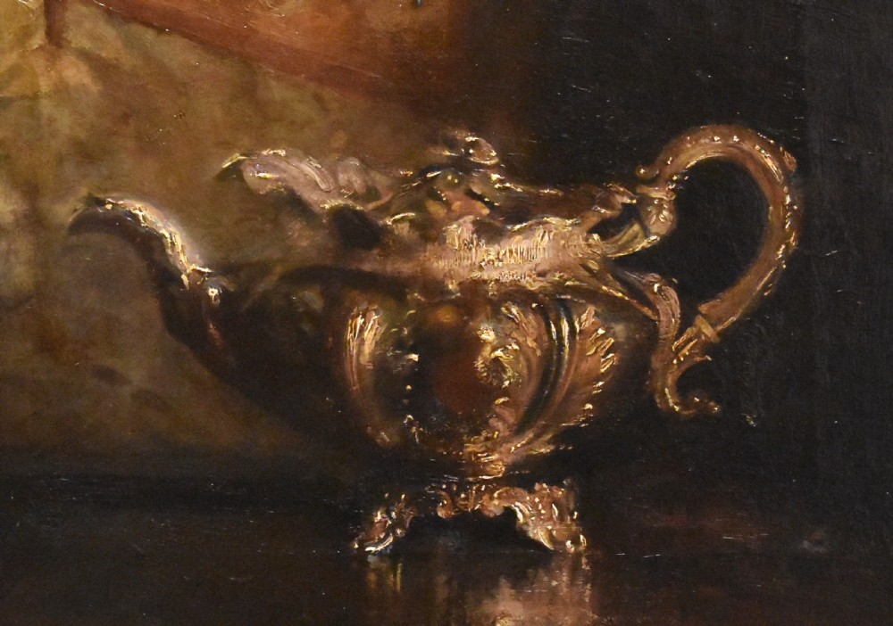 Still life oil painting by William Charles Penn 1877-1968 View V