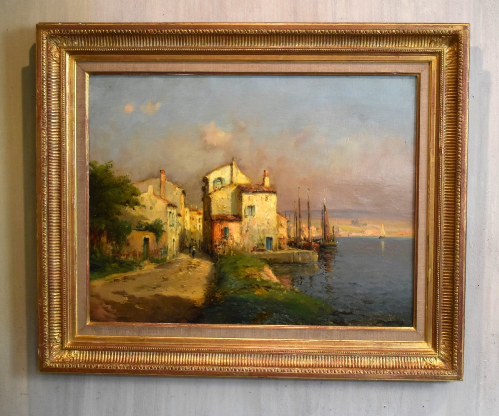 Oil painting by Antoine Bouvard Snr. View II