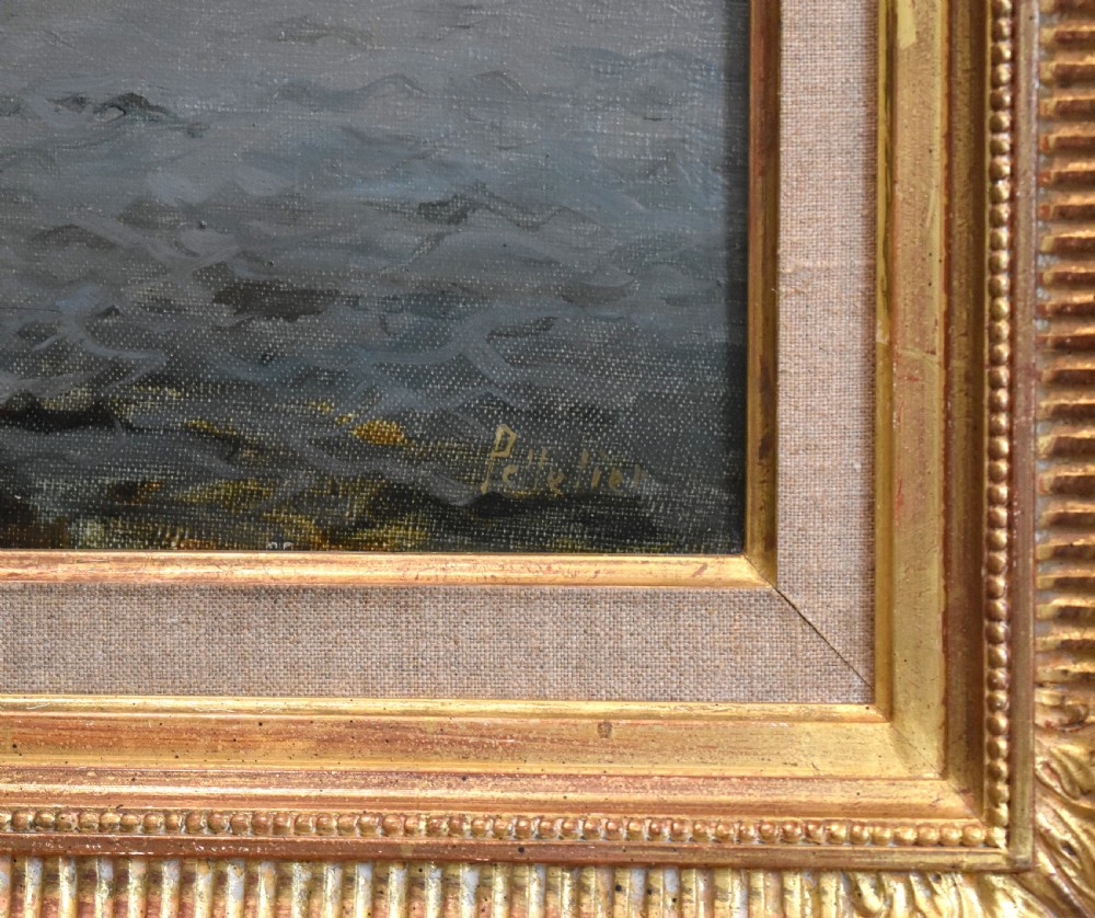 Oil painting by Antoine Bouvard Snr. View VI