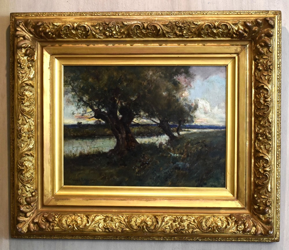 Landscape oil painting by Wellwood Rattray  View IV