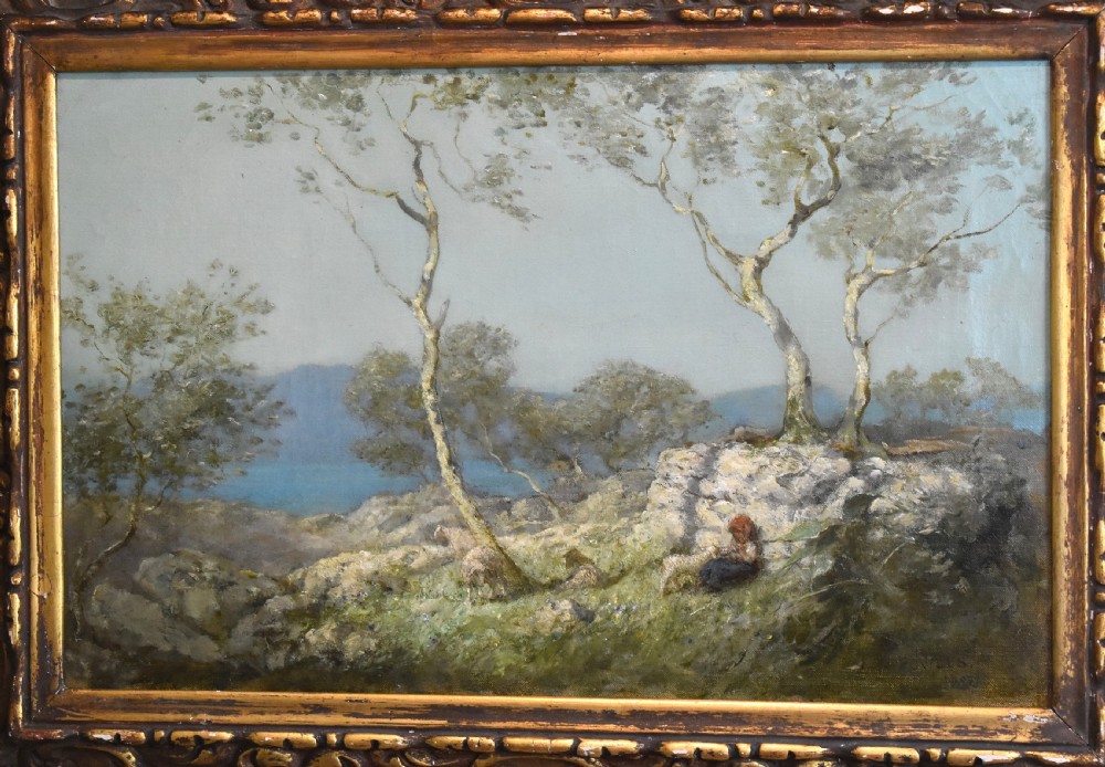 Landscape oil painting by Lewis Charles Powles View III