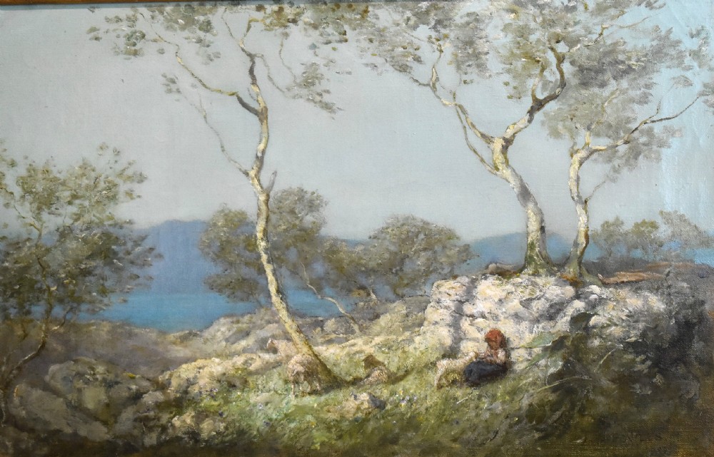 Landscape oil painting by Lewis Charles Powles View IV