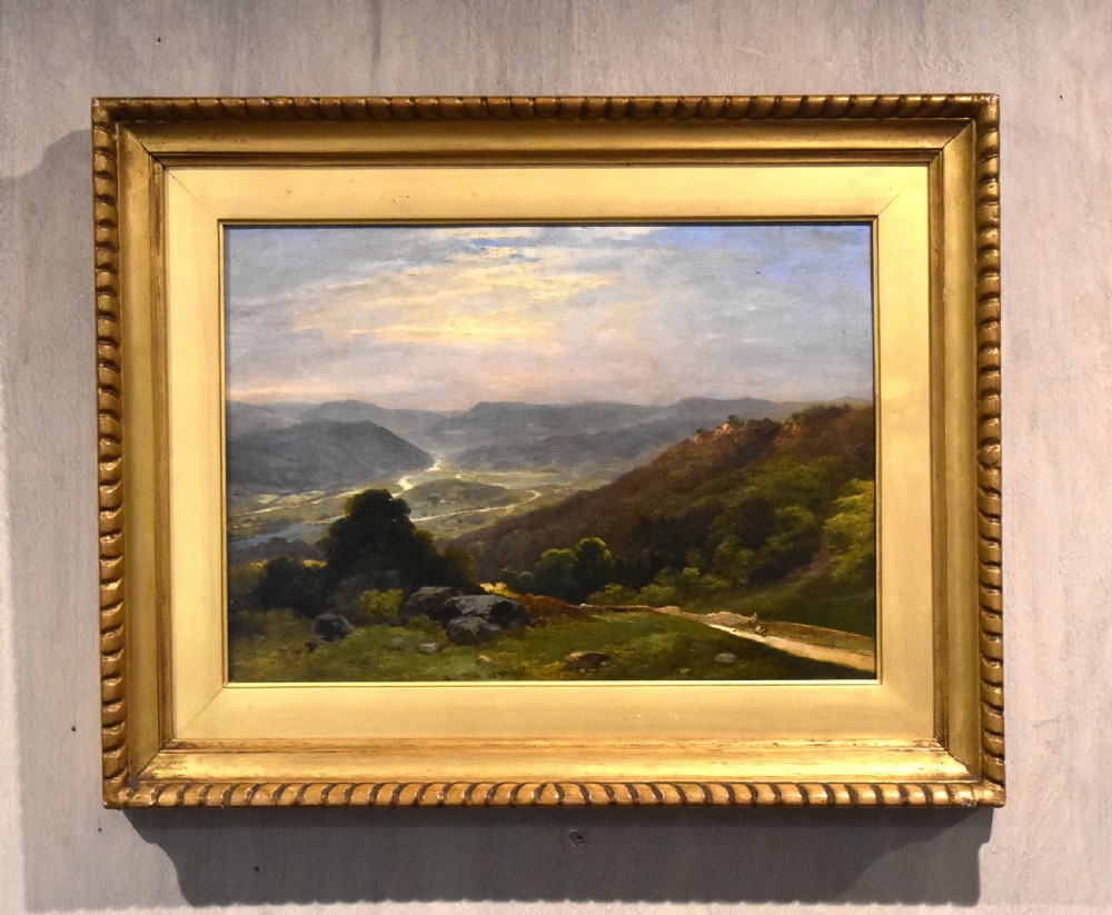 Landscape oil painting by Edward Price 1800-1885