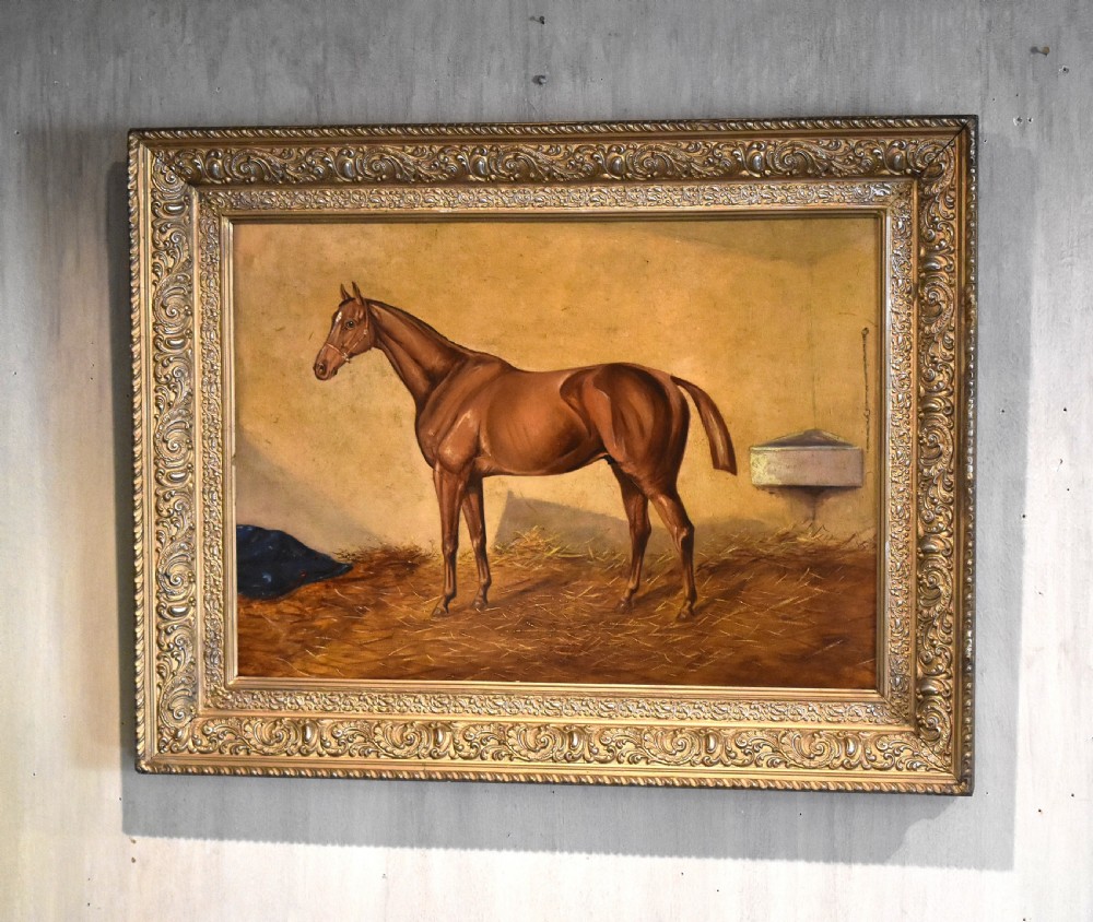 Horse oil painting, Joshua, by George Paice 1854-1925