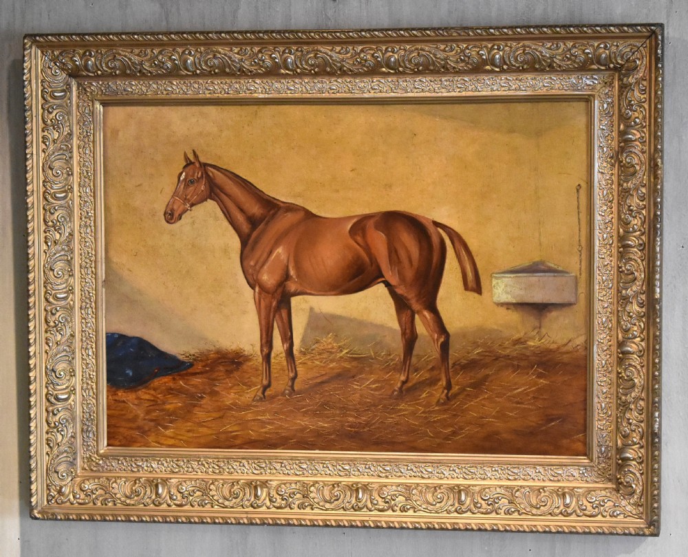 Horse oil painting, Joshua, by George Paice 1854-1925 View II