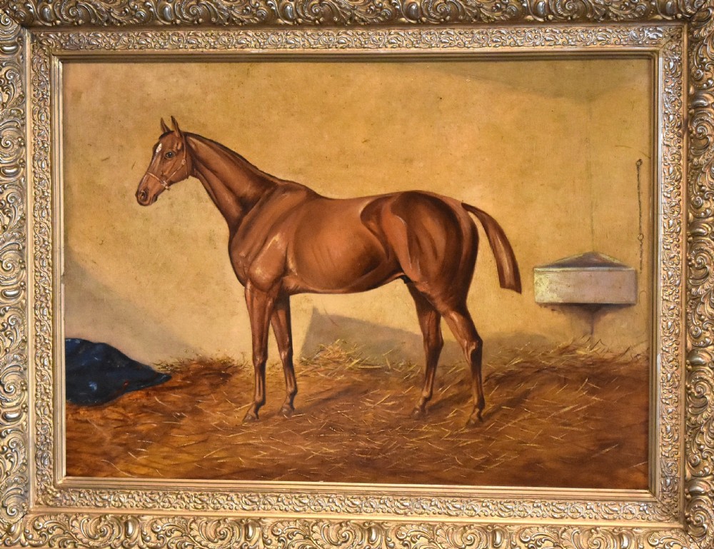 Horse oil painting, Joshua, by George Paice 1854-1925 View III