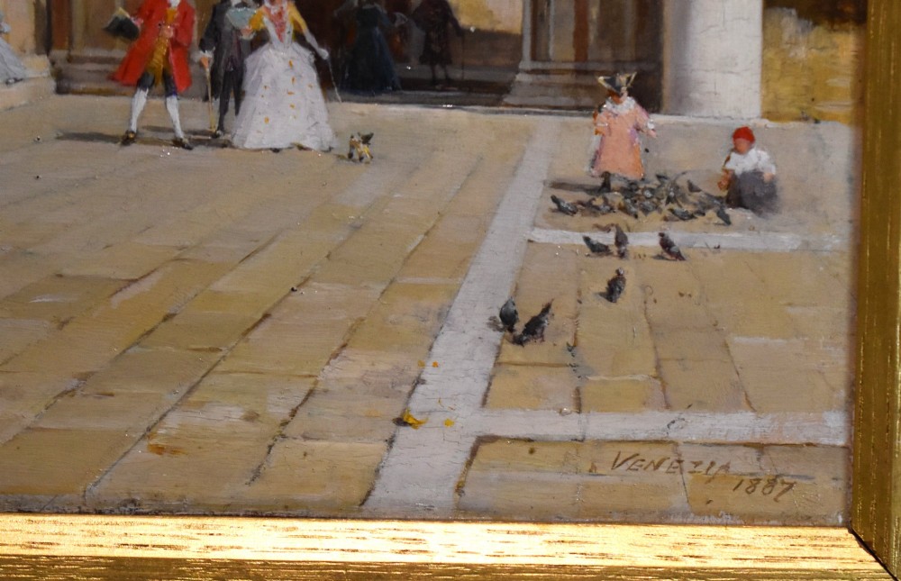 Oil painting of Venice by William Henry Jobbins View V