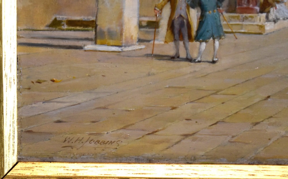 Oil painting of Venice by William Henry Jobbins View VI