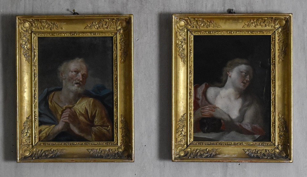 Fine pair of Italian religious oil paintings View II