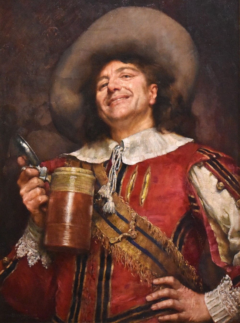 Cavalier portrait oil painting by William Arthur Breakespeare View IV