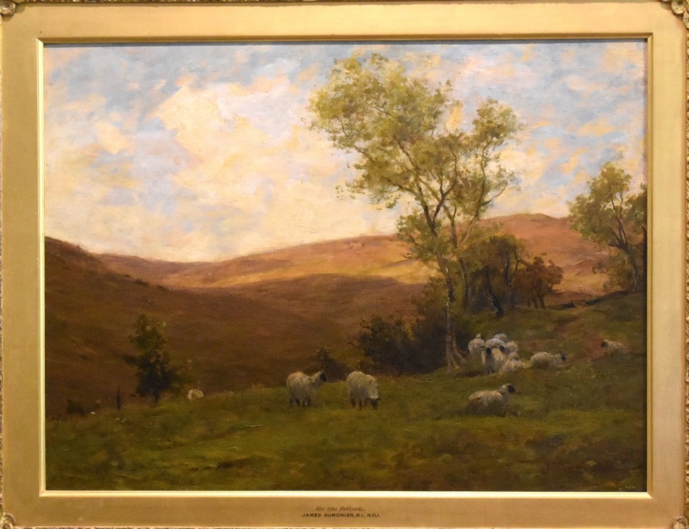 Landscape oil painting by James Aumonier View IV