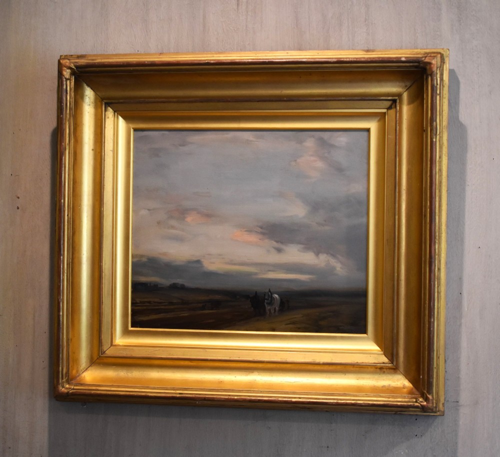 Landscape oil painting by John Campbell Mitchell 1862-1922