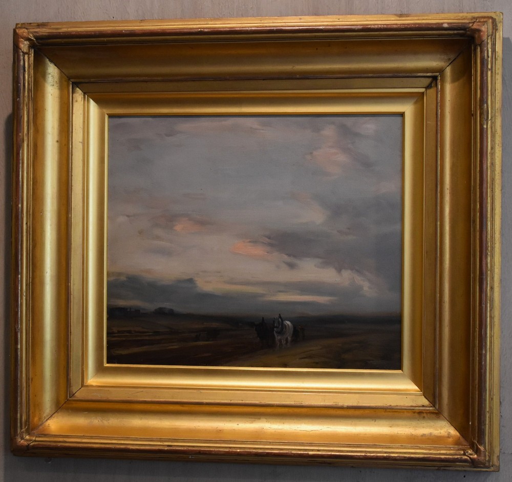 Landscape oil painting by John Campbell Mitchell 1862-1922 View II