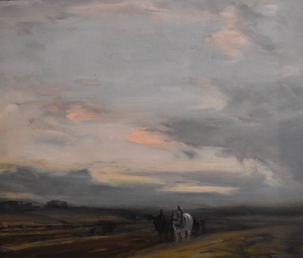 Landscape oil painting by John Campbell Mitchell 1862-1922 View IV