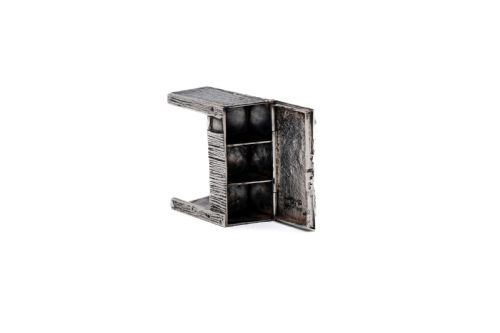 SHAKESPEARES DESK SILVER STAMP BOX BIRMINGHAM 1922 - ADDITIONAL PHOTO 7