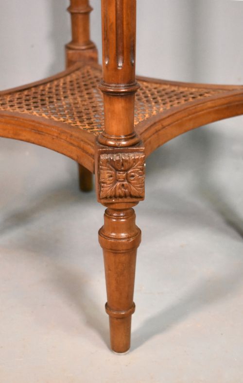 FRENCH WALNUT GUERIDON SIDE TABLE DIRECTOIRE PERIOD - ADDITIONAL PHOTO 10