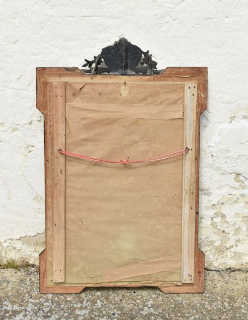 EBONISED GILTWOOD MIRROR NAPOLEON III SECOND EMPIRE - ADDITIONAL PHOTO 16