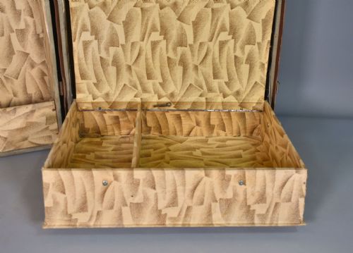 FRENCH ANTIQUE STEAMER TRUNK SUITCASE - ADDITIONAL PHOTO 13